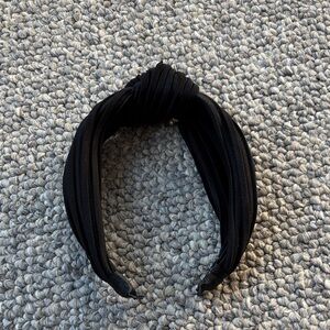 Anthropologie Classic Black Headband